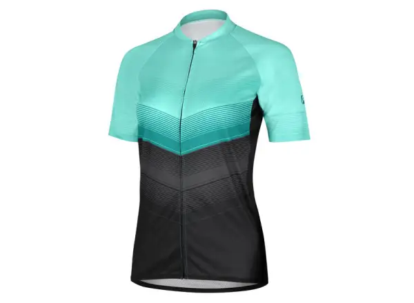 Etape Violet women's short sleeve cycling jersey Mint/Black