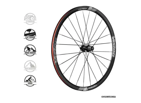 Vision Team30 DB-CL CH-TL built wheels freehub Sram XDR 24x24