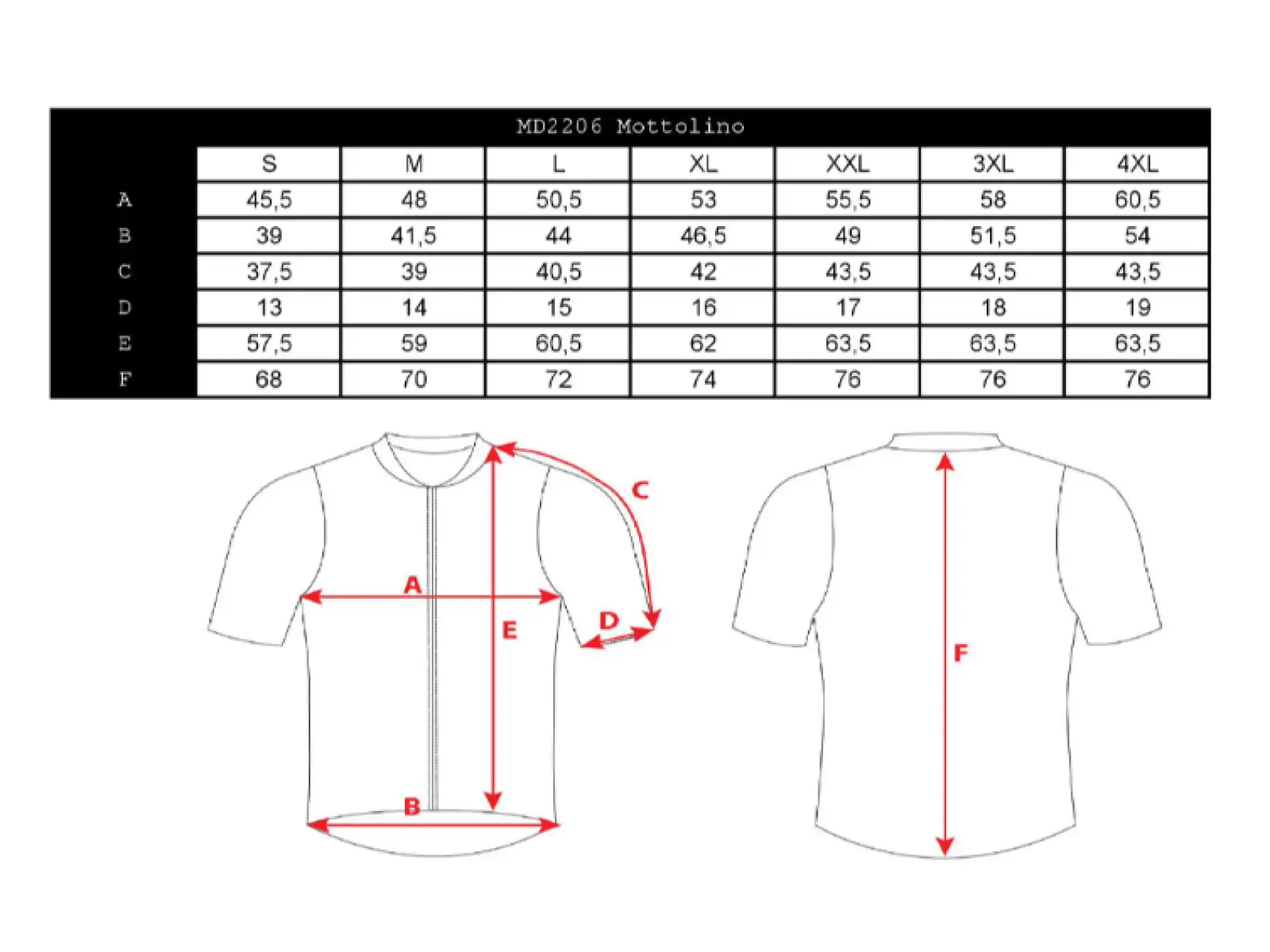 Silvini Mottolino men's jersey short sleeve Black/Gold