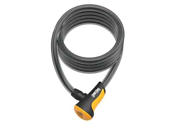 ONGUARD cable lock 1200x8 mm orange 2 keys