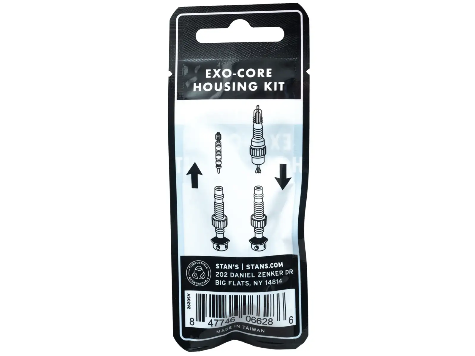 No Tubes Tubeless Exo-Core Housing Kit - pair