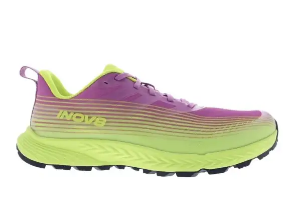 Inov-8 Trailfly Speed wide women's running shoes purple/green
