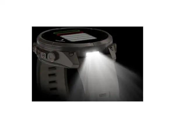 Garmin Fénix 9 Pro inReach Solar 47 mm Titanium Pebble Gray/Silver Gray