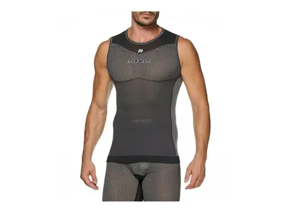 SIXS SML BT functional ultra-lightweight sleeveless shirt carbon black