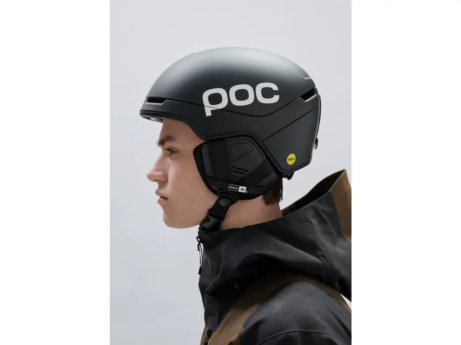 POC Obex Contour Communication ski helmet Sylvanite Grey Matt/Uranium Black Matt