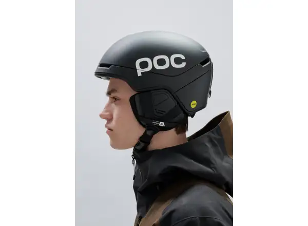 POC Obex Contour Communication ski helmet Sylvanite Grey Matt/Uranium Black Matt