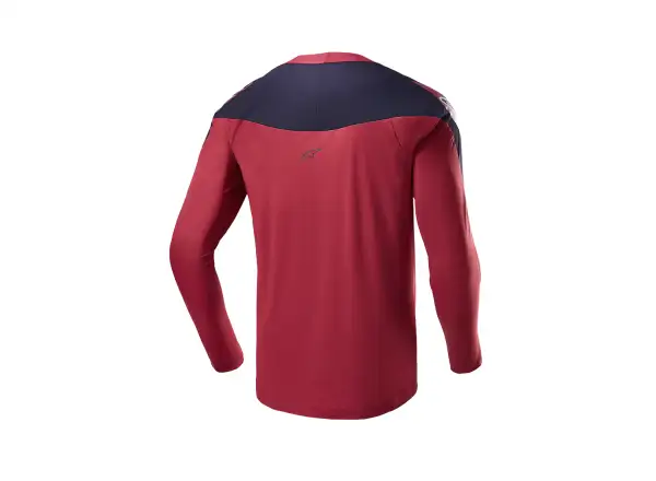 Alpinestars A-Supra Race men's jersey long sleeve Burgundy