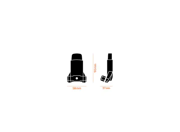 Fidlock Push holder for saddlebag