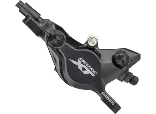 Shimano XT BR-M8100 + BL-M8100 disc brake set front + rear, metal with heatsink
