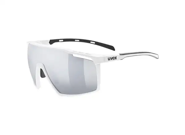 Uvex MTN Perform cycling glasses White Mat/Mirror Silver