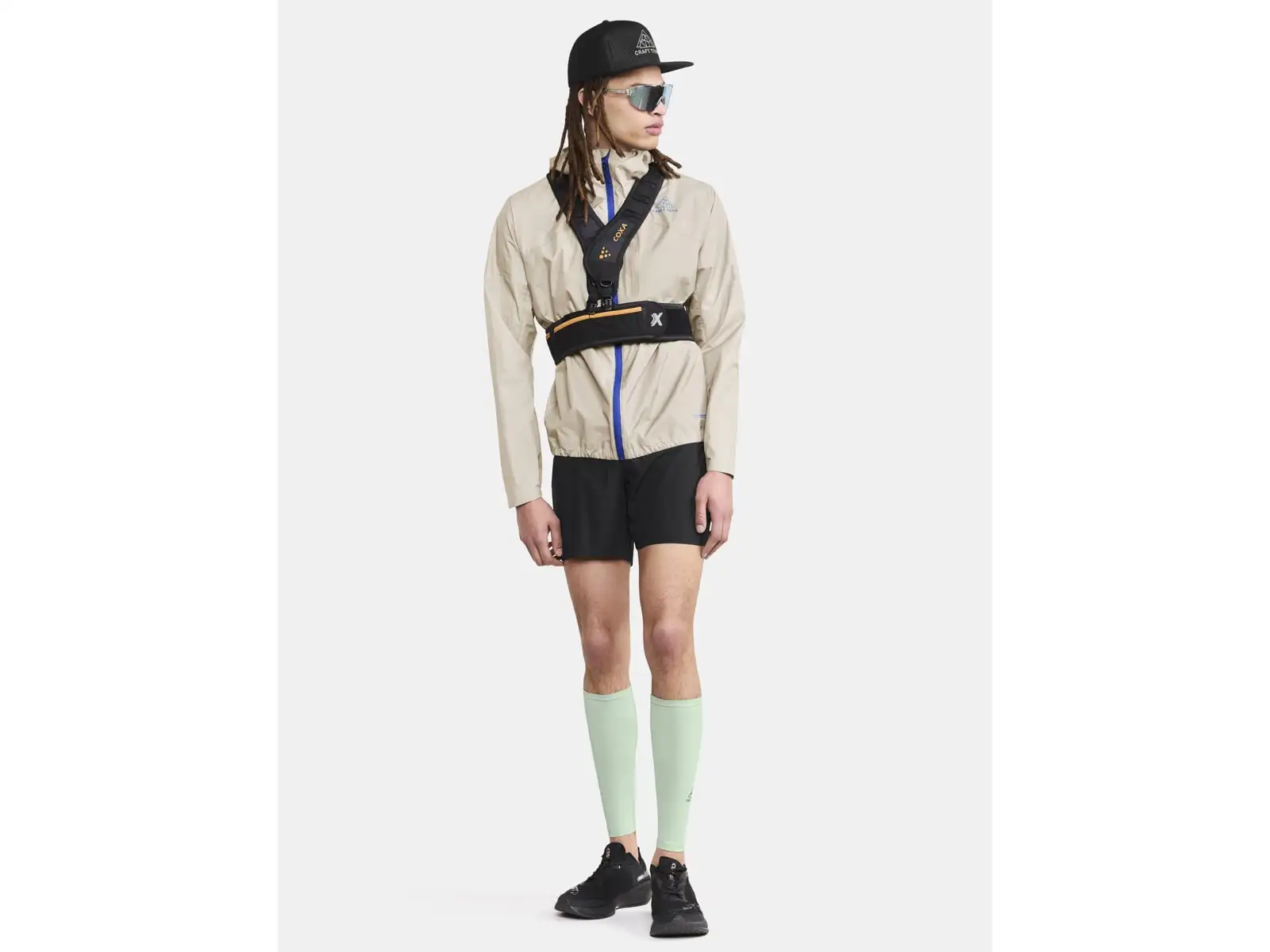 Craft Pro Trail men's running shorts black