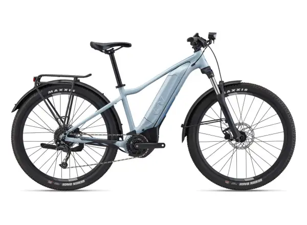 Liv Tempt E+ EX women's mountain e-bike Dusty Blue
