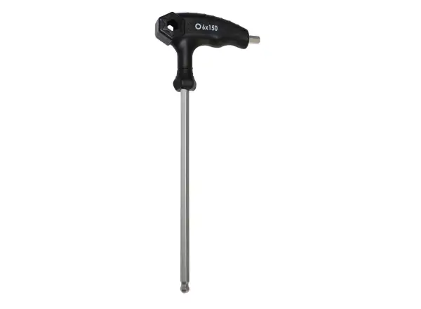 Force hex key with T-handle and ball end 6 mm