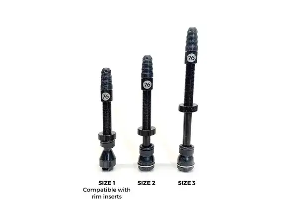 76 Projects High flow tubeless valve size 1