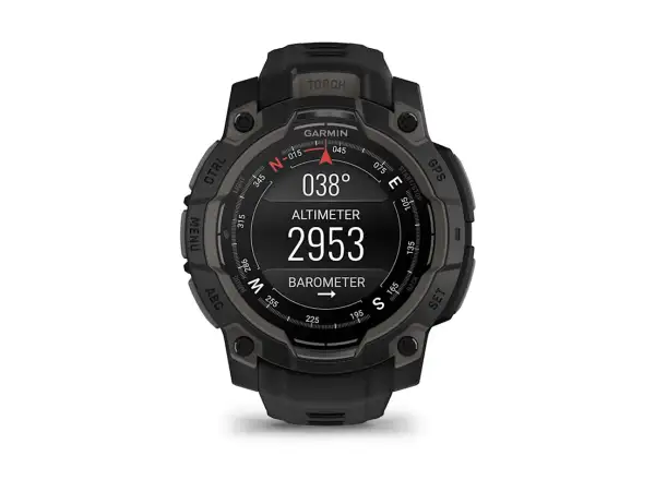 Garmin Instinct 3 Amoled 45 mm smartwatch Black/Black band