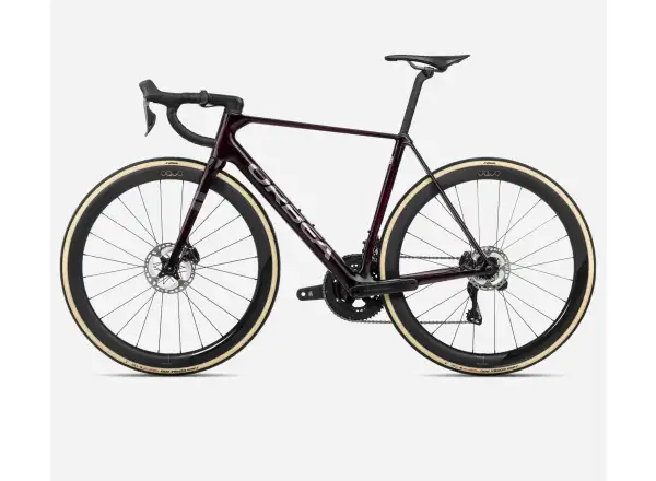Orbea ORCA M20iLTD PWR Road Bike Wine Red-Titanium