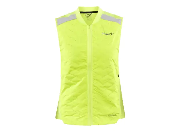 Craft ADV SubZ Lumen women's running vest yellow