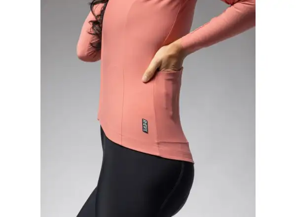 Alé R-EV1 Warm Race 2.0 women's insulated jersey long sleeve Baroque Rose