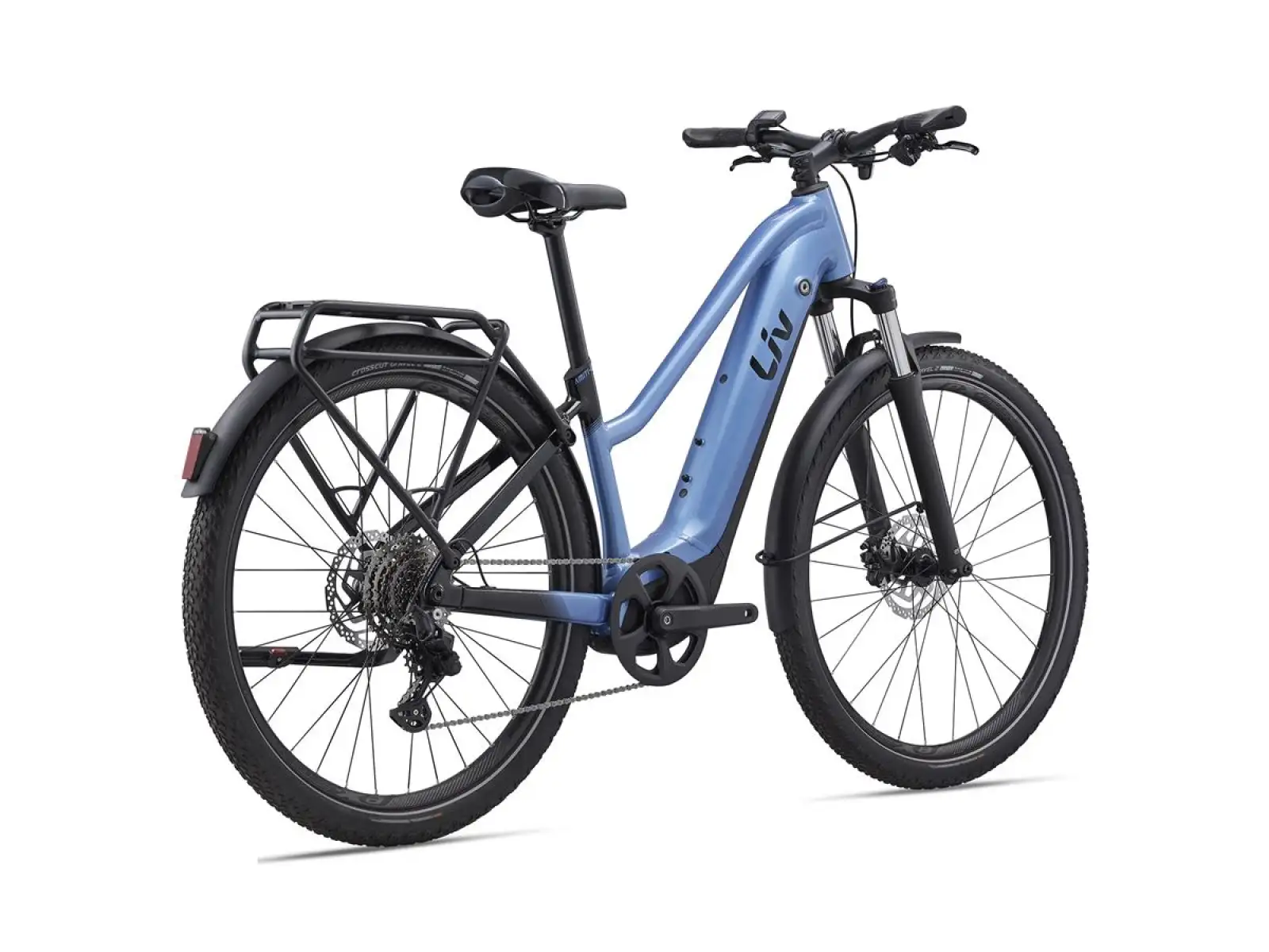 Liv Amiti E+1 trekking e-bike estoril blue