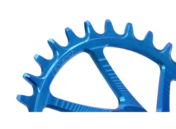 Garbaruk CX Round chainring Sram Blue 40t.