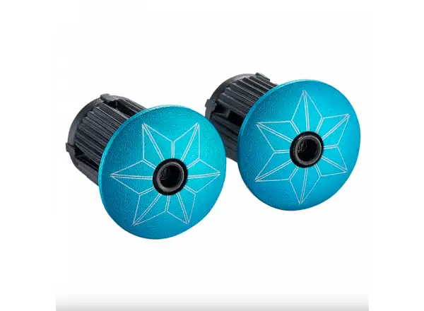 Supacaz Super Sticky Kush Classic tape Miami/Blue plugs