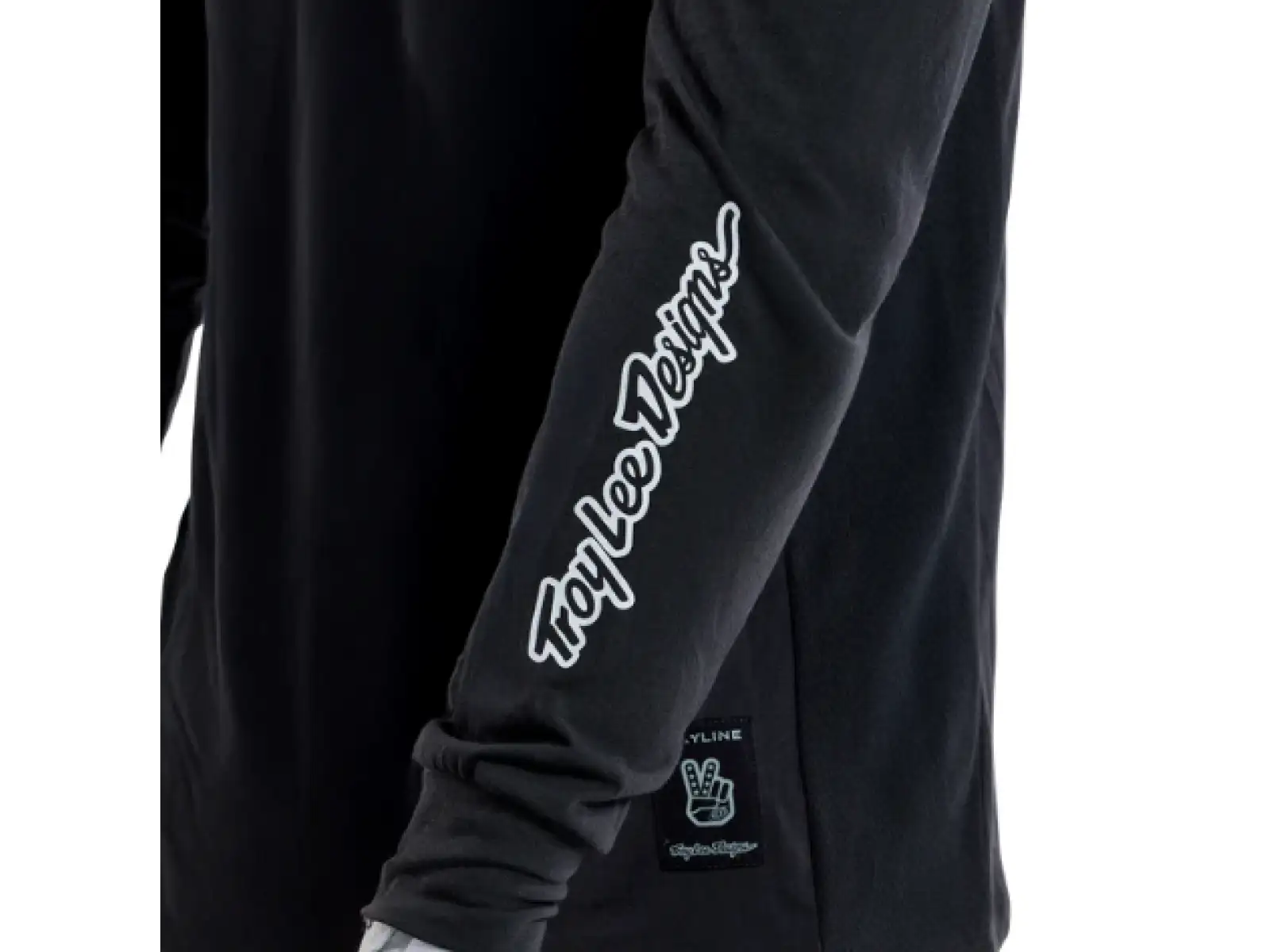 Troy Lee Designs Skyline Ride Tee men's jersey long sleeve Signature Black