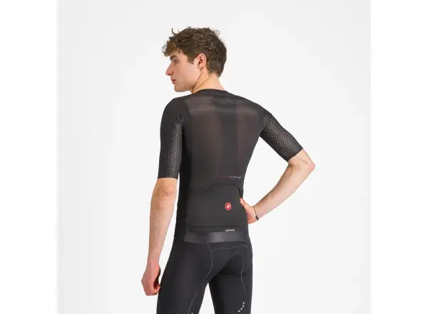 Castelli Aero Race 8S men's jersey short sleeve Black