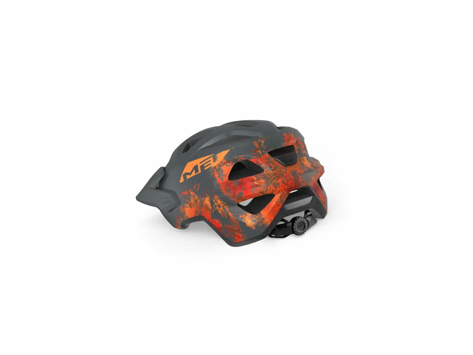 MET Eldar junior helmet grey/orange size Uni (52-57 cm)