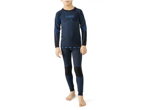Viking Riko children's base layer Blue