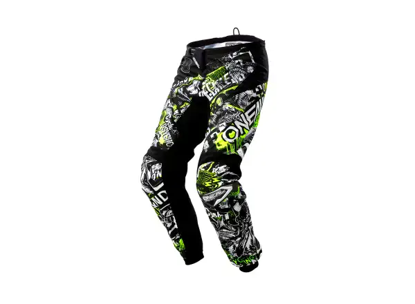 ONeal Element Attack V.23 Pants Kids Black/Neon Yellow
