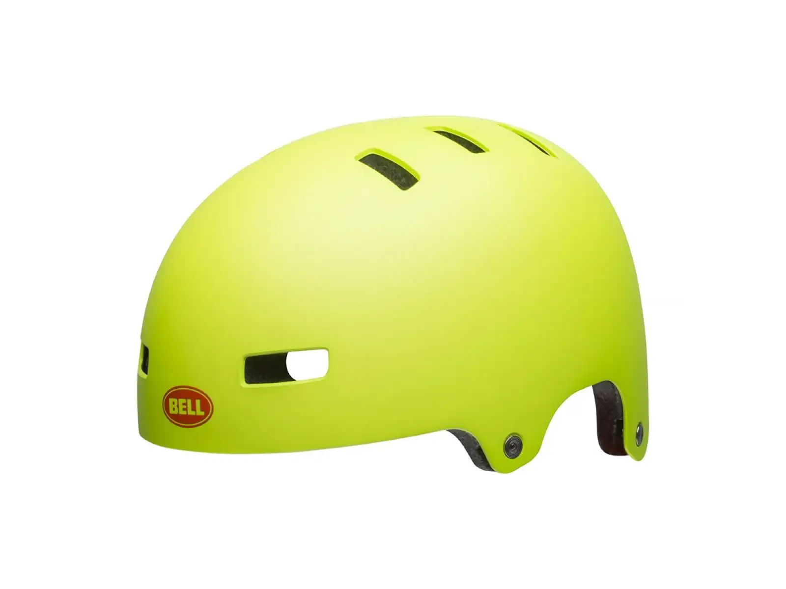Bell Span children's helmet Mat Bright Green size XS