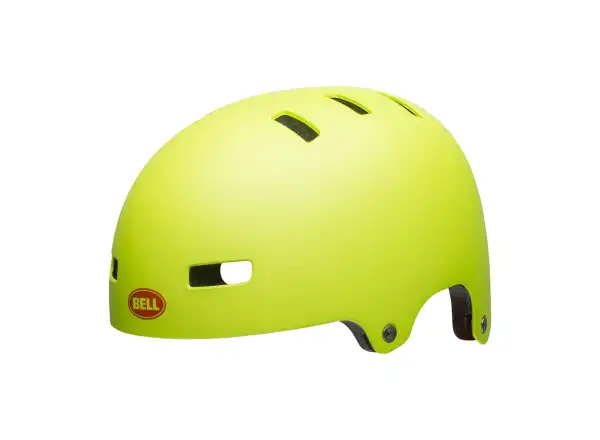 Bell Span children's helmet Mat Bright Green size XS