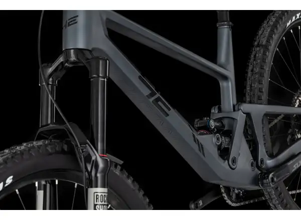 4Ever Volcanno Etna full suspension mountain bike Grey Matt/Black