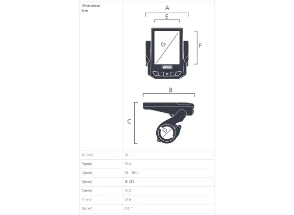Bafang display DP C271 CAN