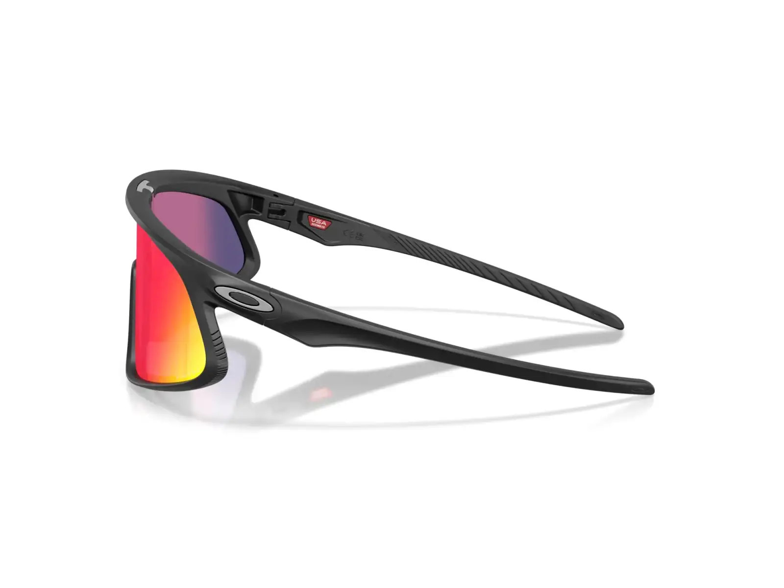 Oakley RSLV 141 sports glasses Matte Black/Prizm Road