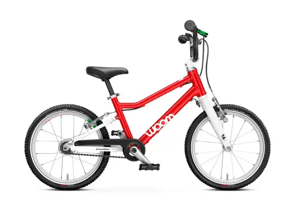 Woom 3 Automagic kids bike 16" Red