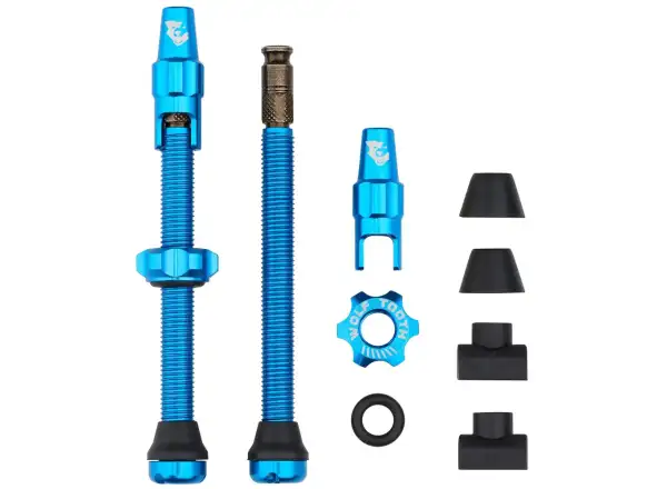 Wolf Tooth tubeless valves Click Valve kit 60mm blue