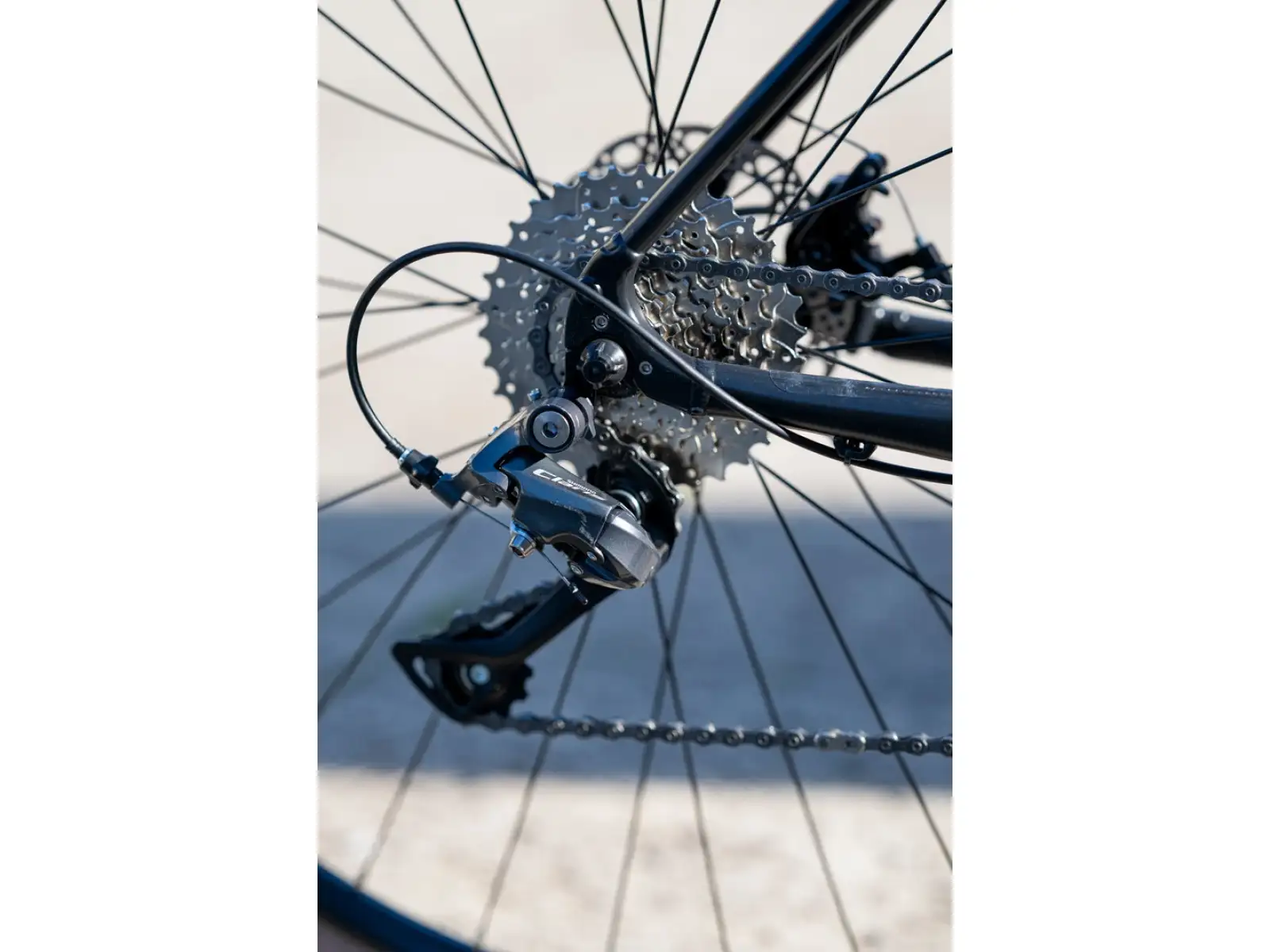 Rock Machine Gravelride 200 gravel bike Gloss Black/Sand