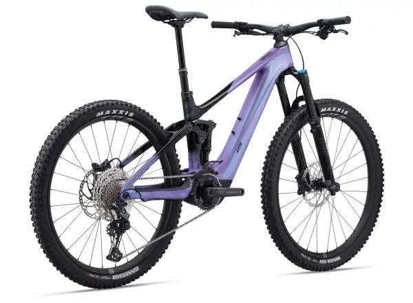 Liv Intrigue X Advanced E+ Elite 2 full-suspension e-bike Digital Blurple