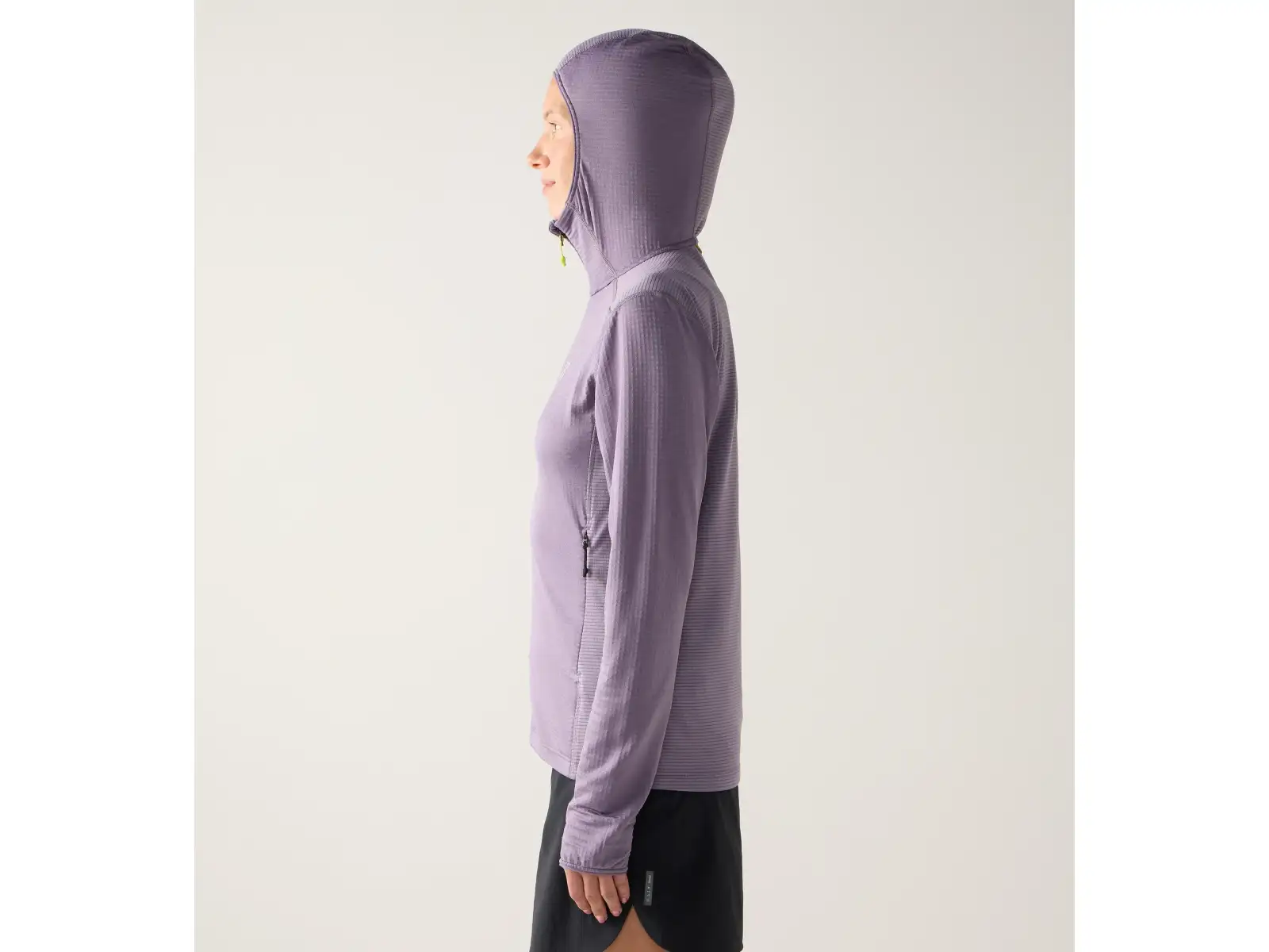 Haglöfs L.I.M Mid Multi Hood women's hooded sweatshirt Purple Fog