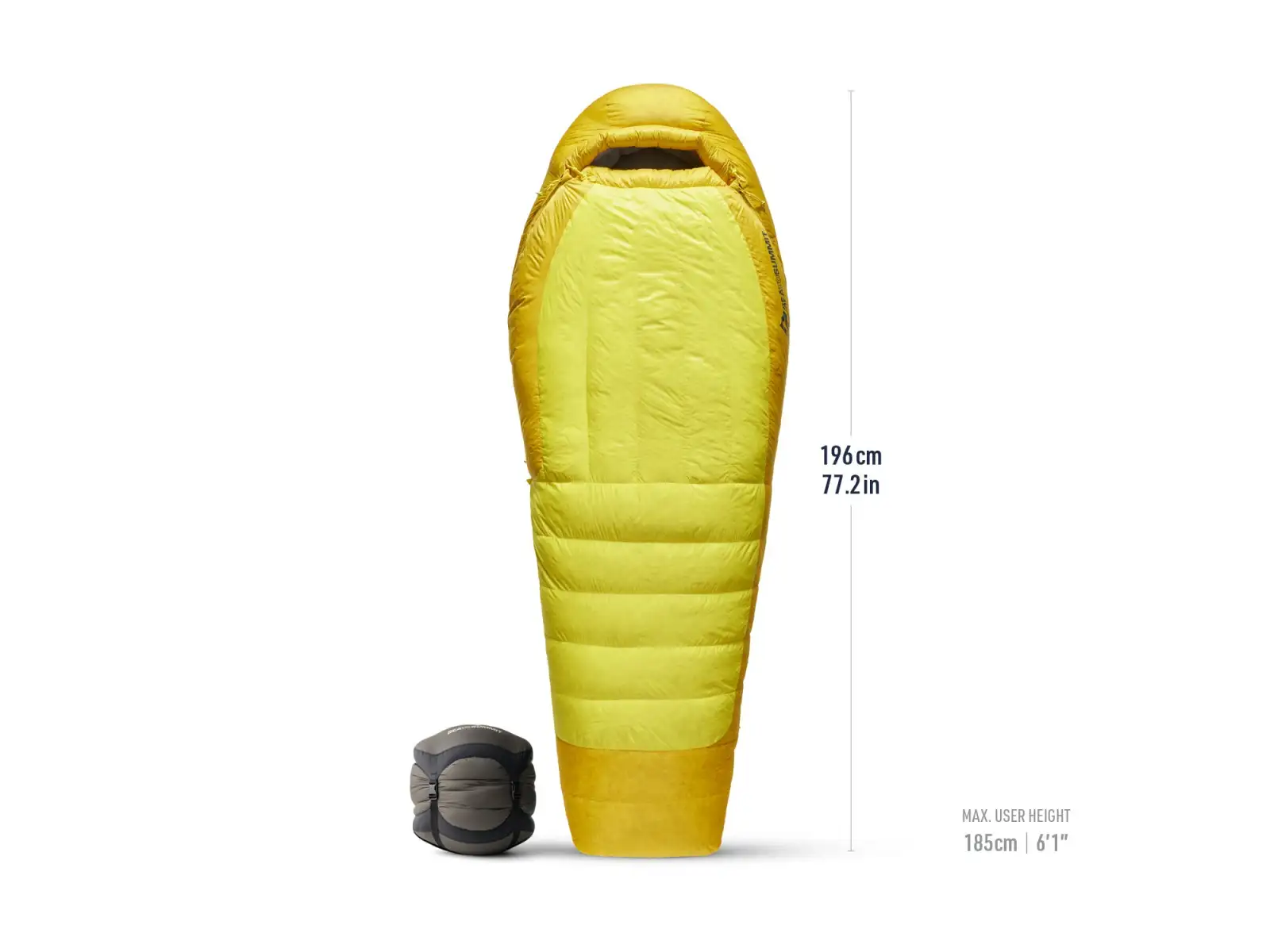 Sea To Summit Alpine Down Regular sleeping bag -29C Blazing Yellow