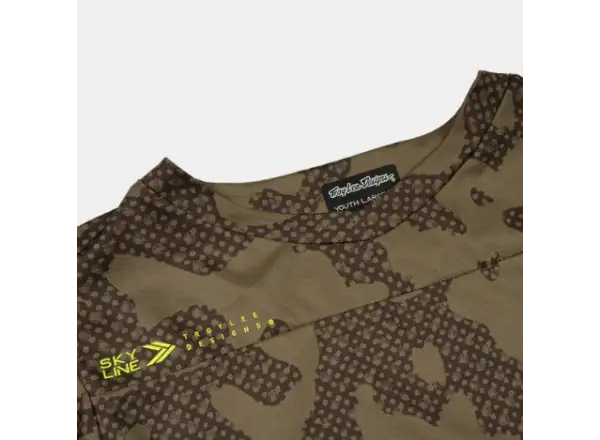 Troy Lee Designs Skyline Scrubland youth jersey short sleeve Olive