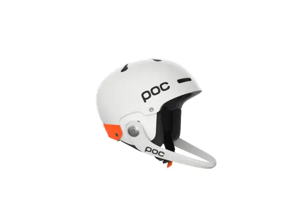 POC Artic SL MIPS ski helmet Hydrogen White/Fluorescent Orange