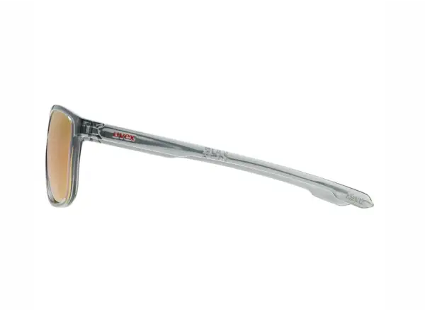 Uvex LGL 52 glasses Smoke/Mirror Red