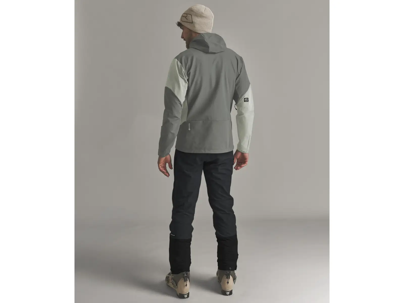 Ortovox Ortler Softshell Plus Jacket men's softshell jacket Dark Sage