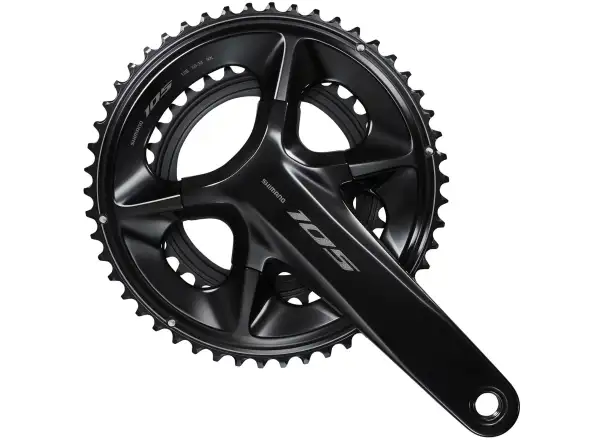 Shimano 105 FC-R7100 2x12sp. road crankset 50x34 teeth black TAKEN OFF THE BIKE