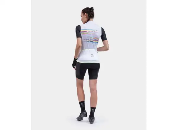 Alé PR-S Logo women's jersey short sleeve White
