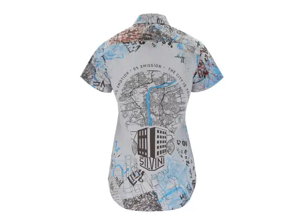 Silvini Montora women's shirt Grey/Charcoal