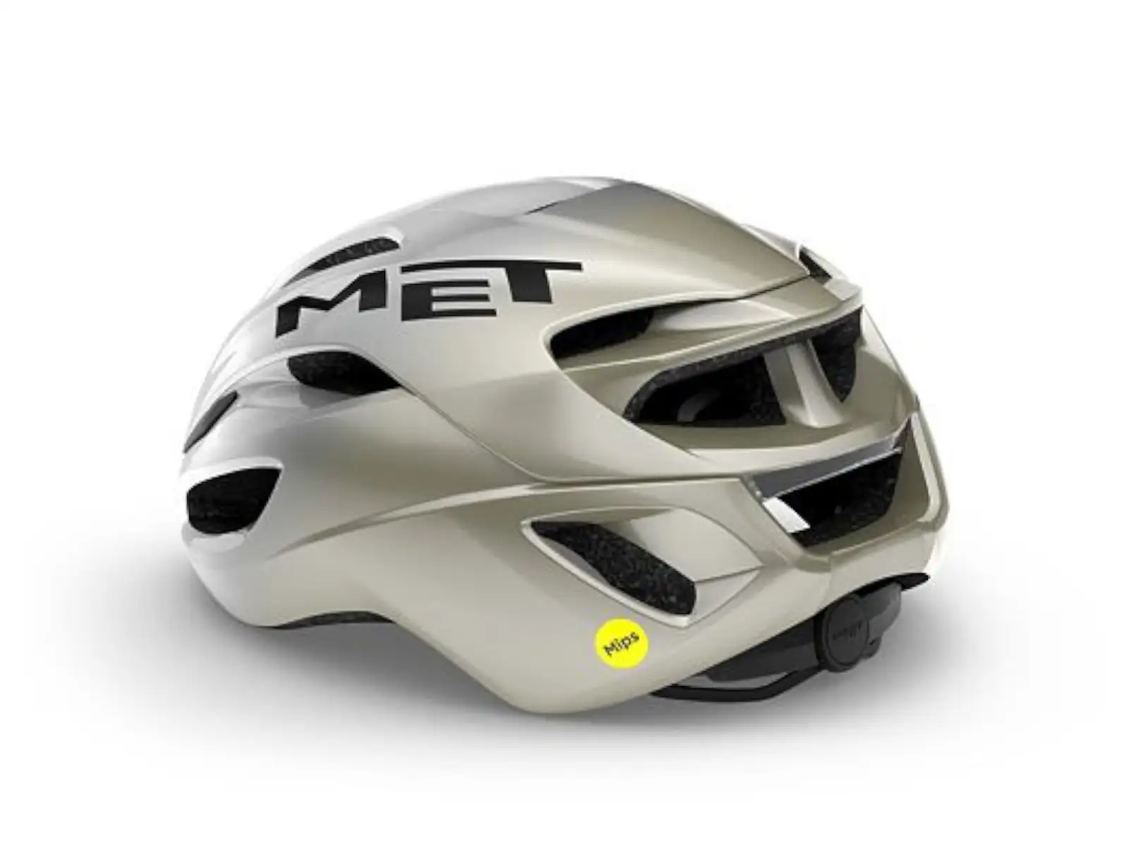 MET Rivale MIPS helmet Silver Gray/Glossy