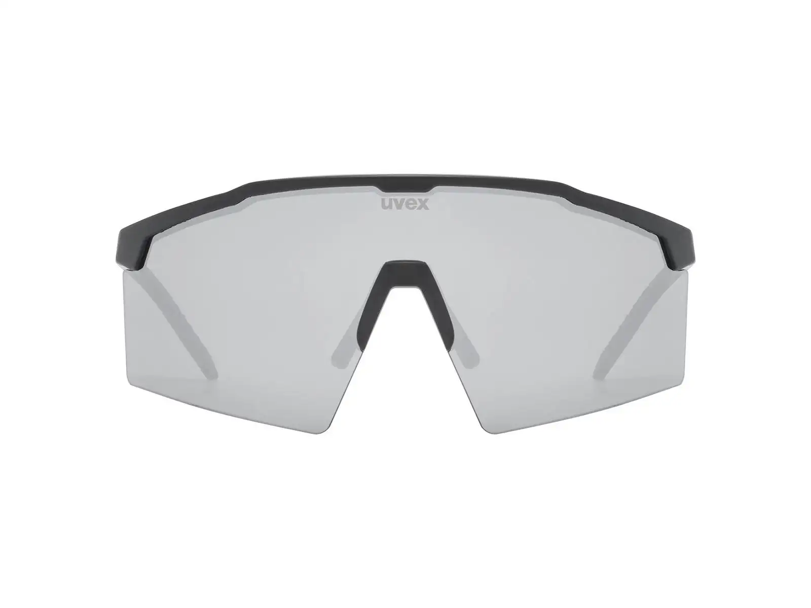 Uvex Flowline sport glasses Black Matt/Mir.Silver